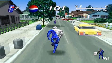 Pepsiman Gameplay Ps1psx Youtube