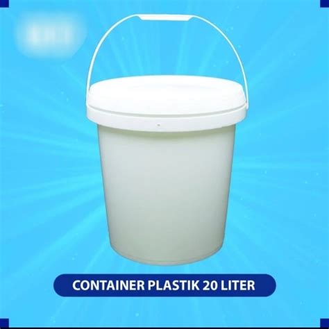 Jual Pail Ember Liter Ember Cat Pail Plastik L Baru Shopee