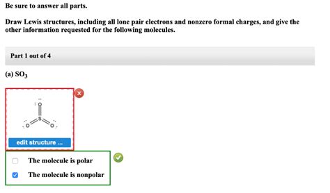 Solved Be Sure To Answer All Parts Draw Lewis Structures