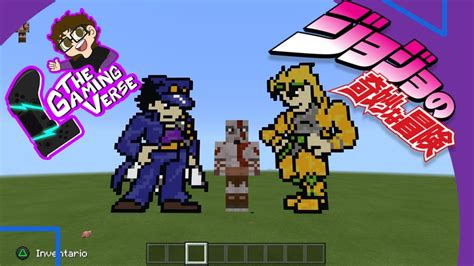 Minecraft Jojo Pixel Art Youtube