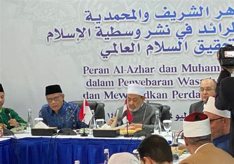 Grand Syekh Al Azhar Kunjungi Pp Muhammadiyah Ini Yang Dibahas