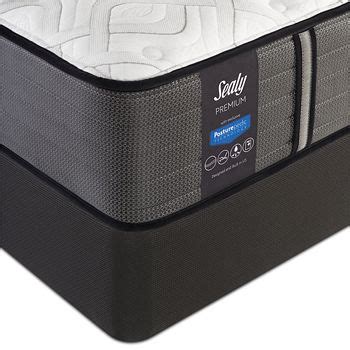 Sealy Posturepedic Satisfied Plush TT Queen Mattress & Box Spring Set ...