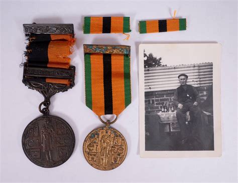 1917 21 War Of Independence Service Medal With Comhrach Clasp And 1971