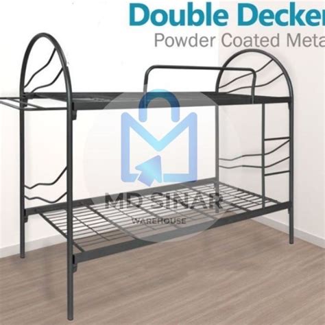 MD SINAR DD9011 Double Decker Bed Heavy Duty Katil 2 Tingkat Bermutu