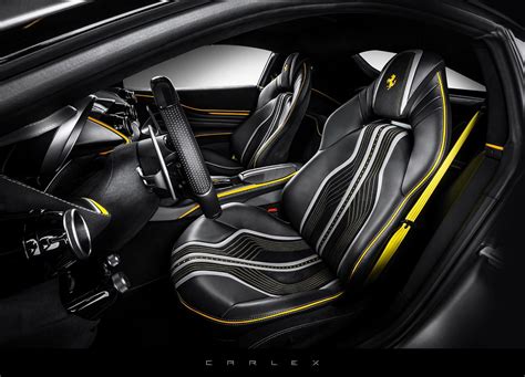 Ferrari Superfast Gains Custom Interior Courtesy Of Carlex Design