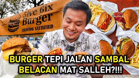 Burger Tepi Jalan Ada Sambal Belacan Mat Salleh Ive Ix Burger