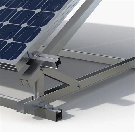 Aluminum Triangle Adjustable Angle Solar Panel Roof Mounting System