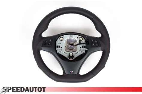 Aplati Volant Pour Bmw M Power E E Neuf Cuir Couverture Multfu