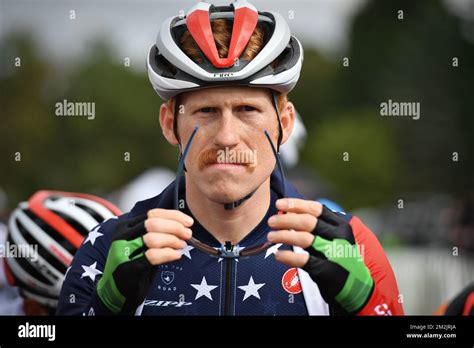 American Steven Hyde Pictured At The Start Of The Men Elite Race Of The