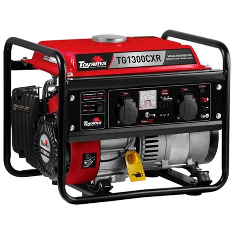 GERADOR TOYAMA GASOLINA TG1300CXR 115 230V 1250W P Helmaq