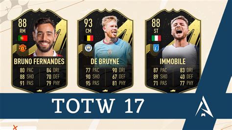 La Totw 17 équipe De La Semaine Sur Fifa 23 Fut With Apero