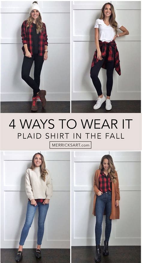 How To Style It Plaid Shirt Outfits Artofit