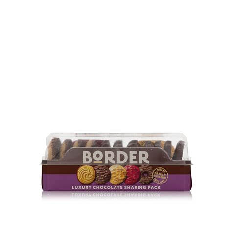 Border Luxury Chocolate Biscuit Sharing Pack 400g Spinneys Uae