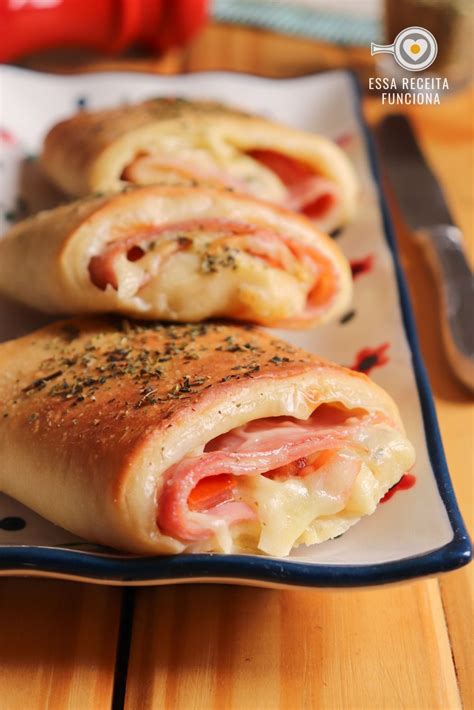 Enroladinho De Presunto E Queijo Essa Receita Funciona Receita