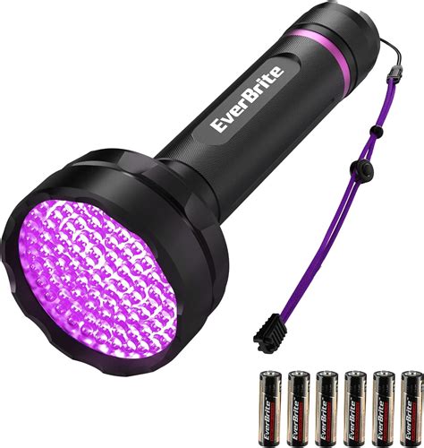 Everbrite Uv Flashlight Led Blacklight Flashlights Nm Black