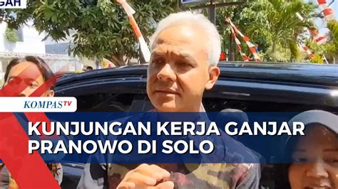 Ganjar Pranowo Minta Gibran Tak Ikut Dampingi Berkeliling Saat