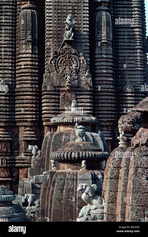 Lingaraja Temple Bhubaneswar Orissa State India Stock Photo Alamy