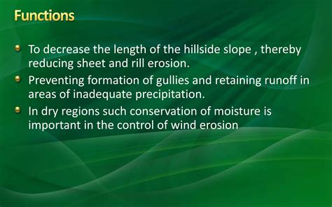 Terracessoil Water Conservation Structure Ppt