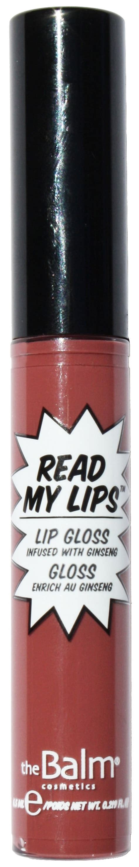 The Balm Read My Lips Lip Gloss GRRR 0 219 Oz Lip Gloss Walmart