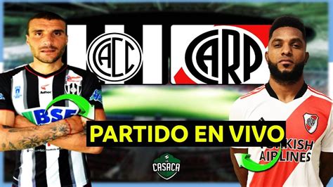 Central Cordoba Vs River En Vivo Liga Profesional Youtube