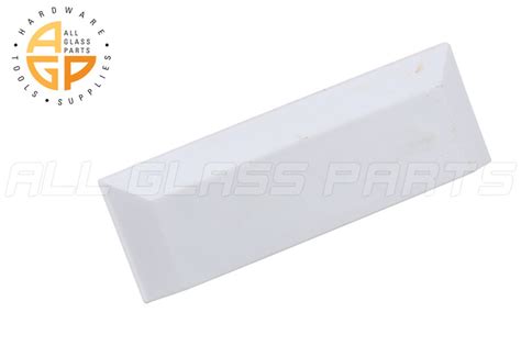 Weep Hole Cover 1 1316 Length White All Glass Parts