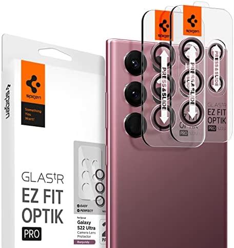 Spigen Protector de visualización para lente de cámara Glas tR EZ Fit