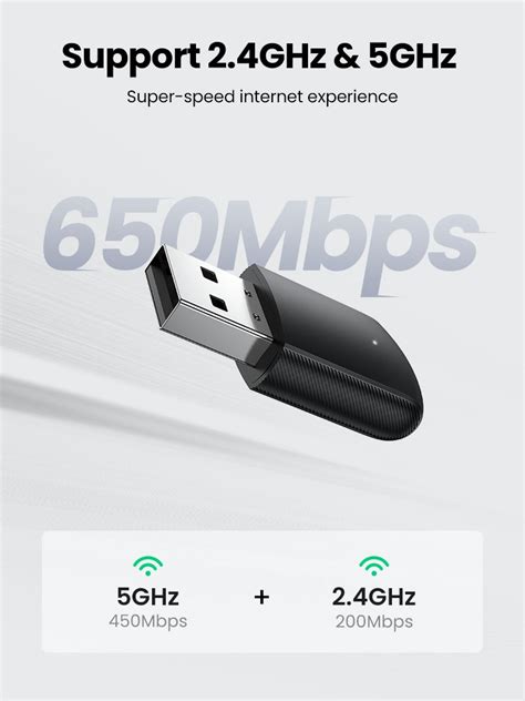 Ugreen Ac Dual Band Usb Wlan Adapter M L Computers Technology