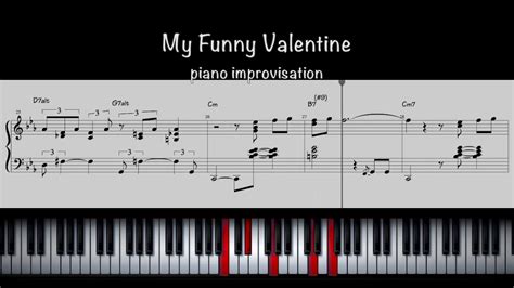 My Funny Valentine Jazz Piano Youtube