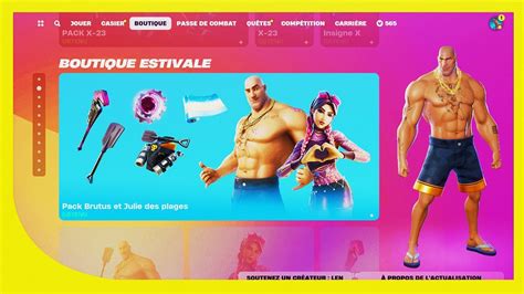 Mise à Jour Aujourdhui Boutique Fortnite Du 27 Juin 2024 Youtube