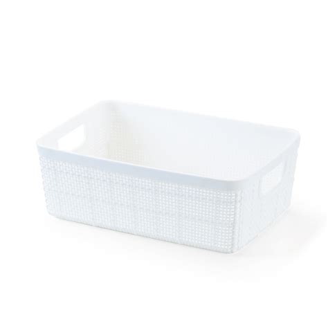 Cesto Home Organize Branco Litros Plasnorthon Vonn