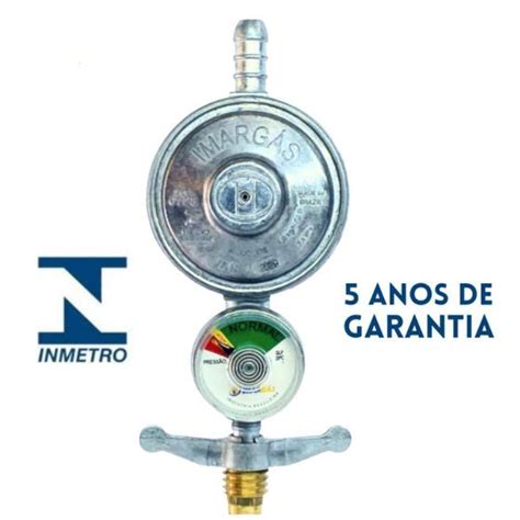 Registro De Gas para Fogao Regulador de Cozinha Botijão 13Kg