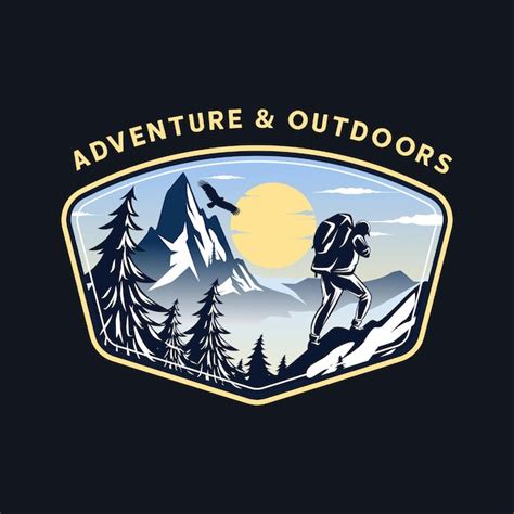 Premium Vector Mountain Adventure Logo Design Illustration Vector