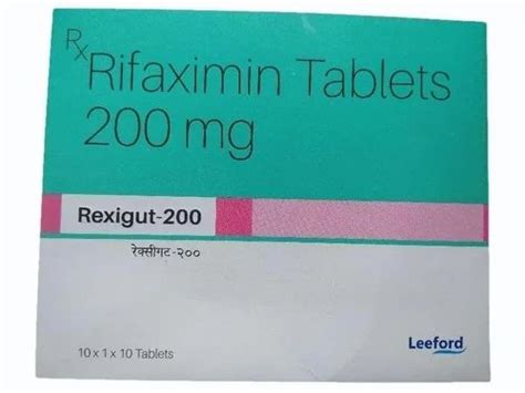 Rifaximin Tablets 200mg at ₹ 150/pack | Rifaximin Tablets in Nagpur ...