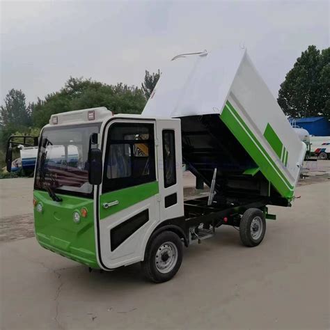 China Electric Dumper Truck for City Waste Electric Garbage Truck Trash Truck Garbage Automatic ...