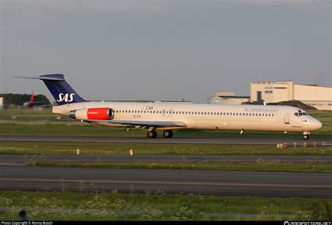 SE DIR SAS Scandinavian Airlines McDonnell Douglas MD 82 DC 9 82