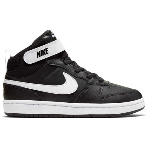 Nike Court Borough Mid 2 Trainers Black Dressinn