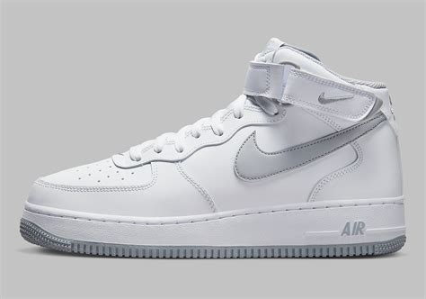 Nike Air Force 1 Mid Whitegrey Dv0806 100