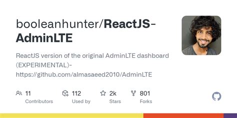 Github Booleanhunter Reactjs Adminlte Reactjs Version Of The