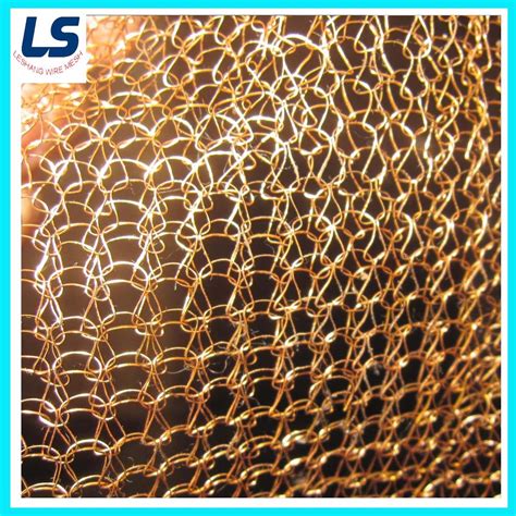 Stainless Steel Copper Wire Knitted Gas Liquid Filter Wire Mesh