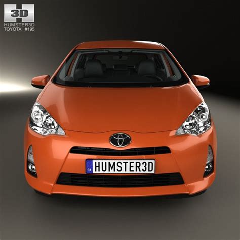 Toyota Prius C Avec Int Rieur Hq Mod Le D Ds C D Fbx