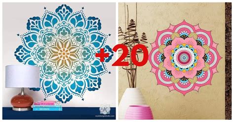 Ideas De Figuras De Mandalas Para Decorar Tus Paredes Interiores