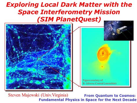 Exploring Local Dark Matter With The Space Interferometry Mission Sim