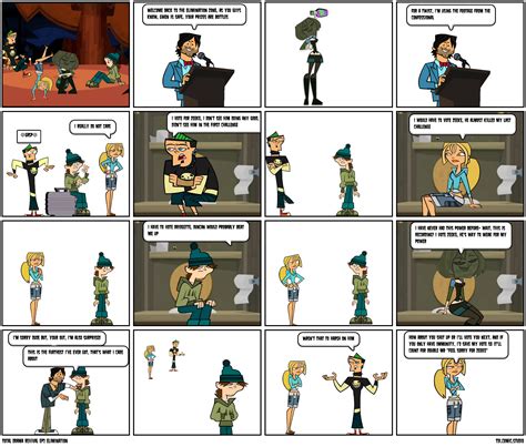 Total Drama Revival Ep Elimination Comic Studio