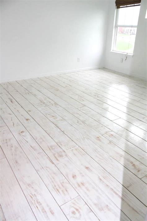 Image Result For Whitewashed Plywood Floors Diy Flooring Painted