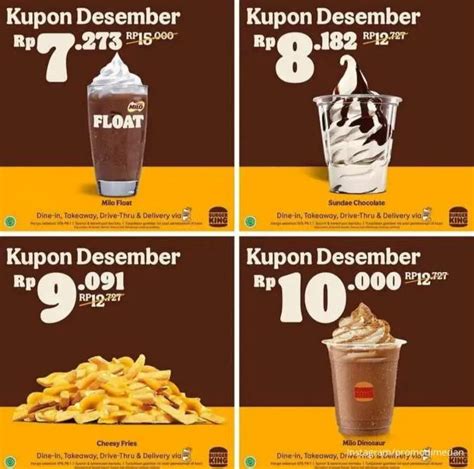 Promo Burger King Kupon Desember Diskon Berlaku Hingga Desember