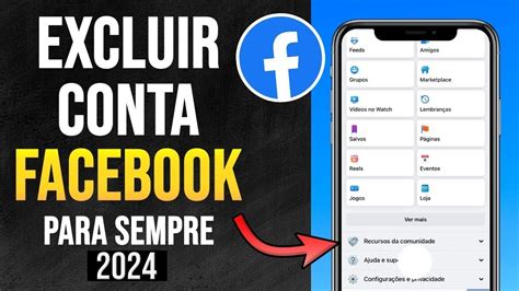 Como Excluir Conta Do Facebook R Pido E F Cil Youtube