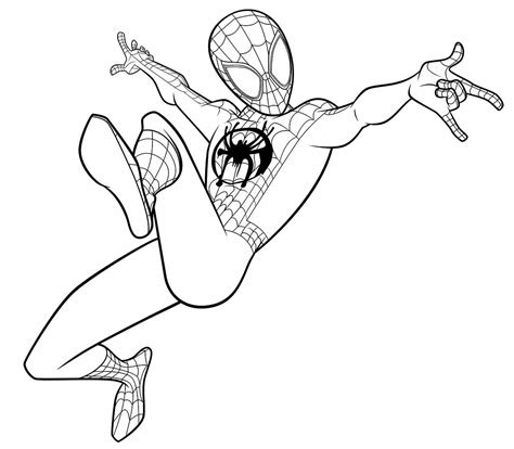 Desenhos De Homem Aranha Para Colorir Como Fazer Em Casa