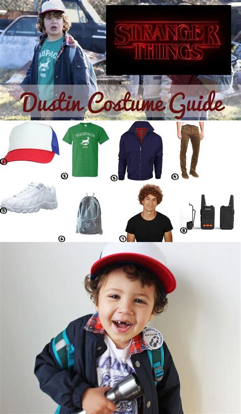 Dustin Henderson (Stranger Things) Costume for Cosplay & Halloween 2022 ...