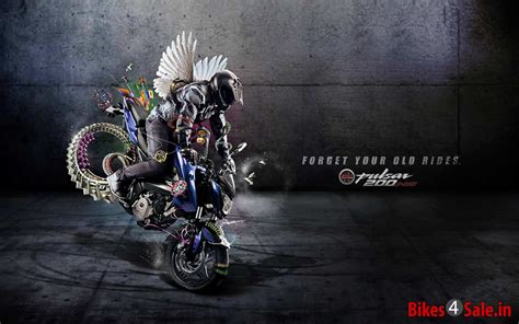 Picture showing the Pulsar 200 NS in its most stunning shoot. Bajaj Pulsar 200 N - Bikes4Sale