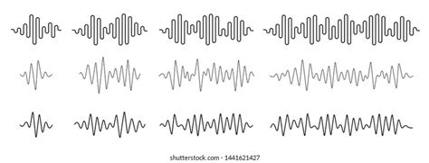 Voice Music Audio Spectrum Sound Wave Stock Vector (Royalty Free ...